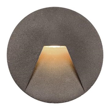 LED Corp de iluminat încastrat pentru exterior SPACE LED/4W/230V IP65 gri