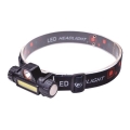 LED Frontală reîncărcabilă LED/3W/COB/USB