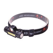 LED Frontală reîncărcabilă LED/3W/COB/USB