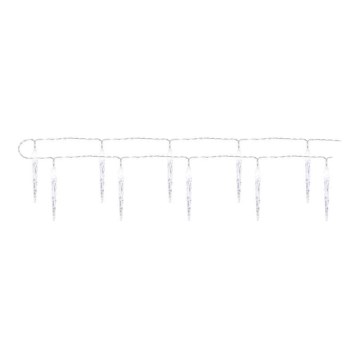 LED Ghirlandă de Crăciun 10xLED/2xAA 1,65m