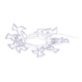 LED Ghirlandă de Crăciun CHAIN 10xLED/2xAA 1,85m alb cald