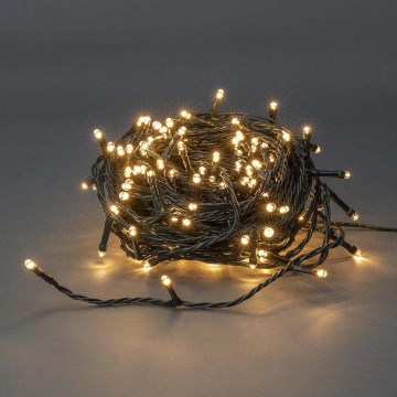 LED ghirlandă de Crăciun pentru exterior 180xLED/7 funcții 16,5m IP44 alb cald