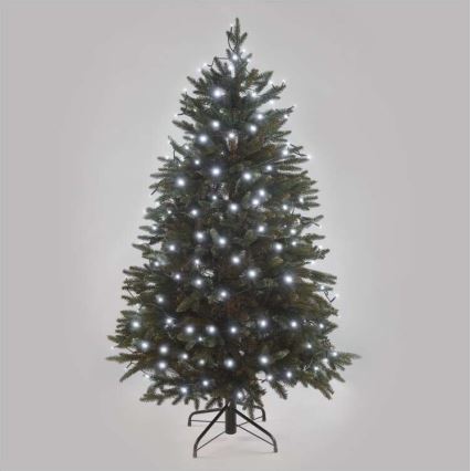 LED ghirlandă de Crăciun pentru exterior 180xLED/8 moduri 23m IP44 alb rece