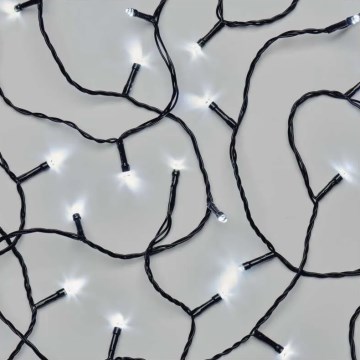 LED Ghirlandă de exterior pentru Crăciun 100xLED/10m IP44 alb rece