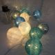 LED Glob decorativ 10xLED/0,03W/2xAA