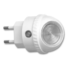 LED Iluminat de orientare în priză cu senzor LED/0,4W/230V