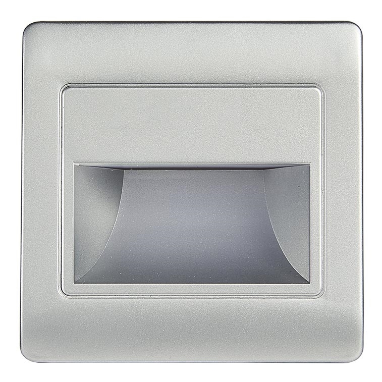 LED iluminat scară cu senzor STEP LIGHT NET LED/1,5W/110-256V argintiu