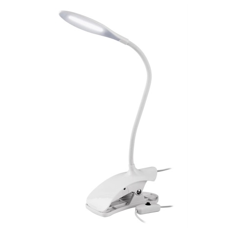 LED lampa cu clips LED/4,8W/USB