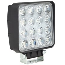 LED Lampă de lucru EPISTAR 16xLED/48W/10-30V IP67 6000K