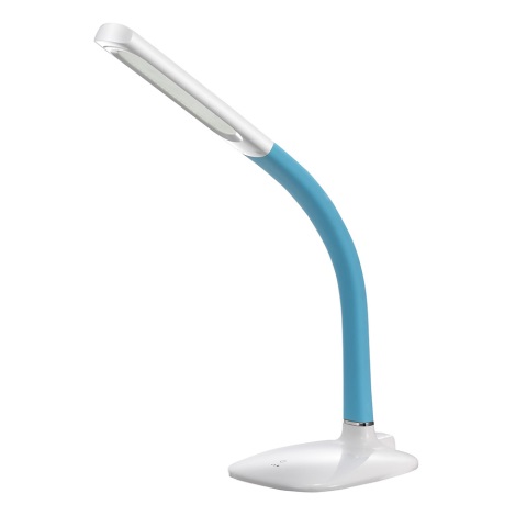 LED Lampă de masă cu braț flexibil LED/8W/12V albastru