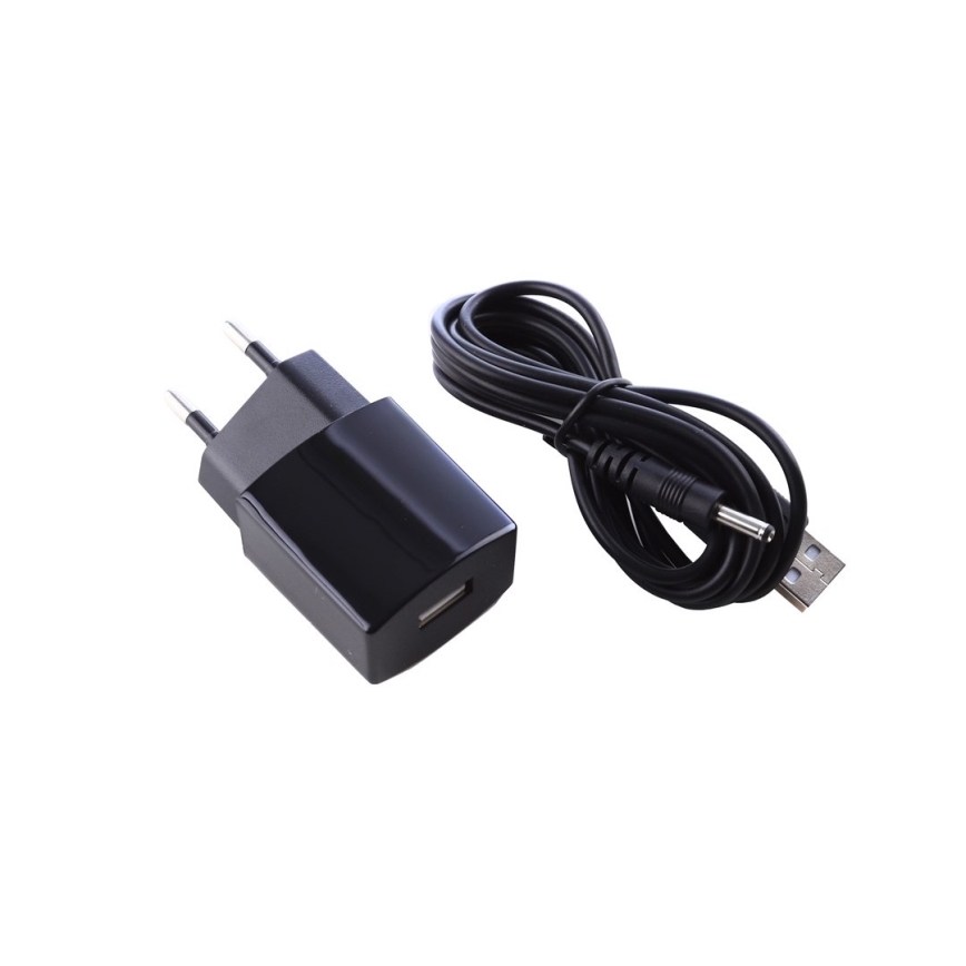 LED Lampă de masă cu display LED/6W/230V maro