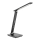 LED lampa de masa cu display LED/9W/230V negru