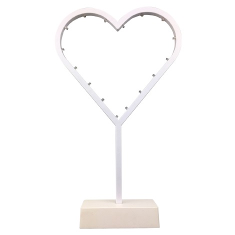 LED Lampă de masă decorativă HEART LED/2xAA