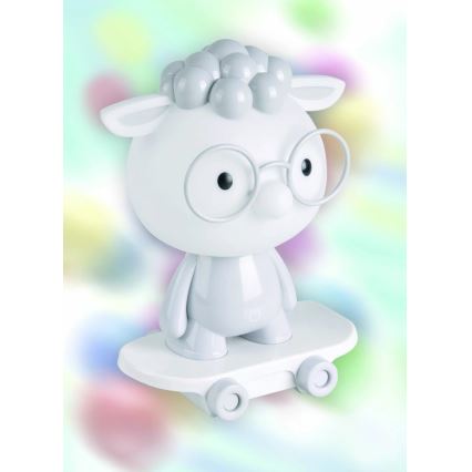 LED Lampă de noapte dimmabilă pentru copii LED/2,5W/230V oaie gri