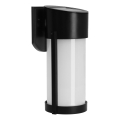 LED Lampă de perete solară LED/3,7V 300 mAh IP44 neagră