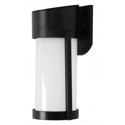 LED Lampă de perete solară LED/3,7V 300 mAh IP44 neagră