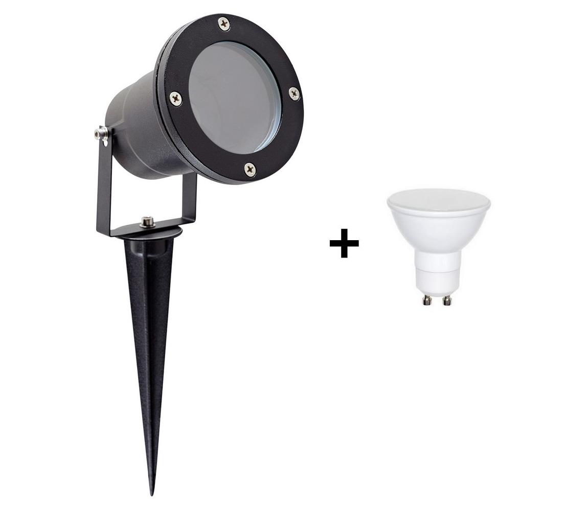 LED Lampă exterior BLAKE 2 GU10/6W/230V IP65