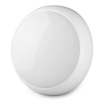 LED Lampă exterior SAMSUNG CHIP cu senzor și baterii 1xLED/15W/230V IP65