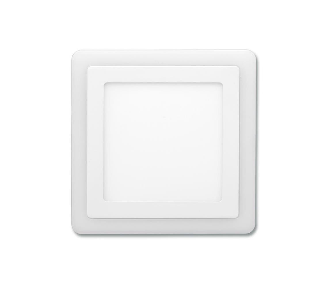 LED Lampă încastrată DUO LED/18W/230V + LED/6W