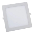 LED Lampă încastrată LED/18W/230V 6000K