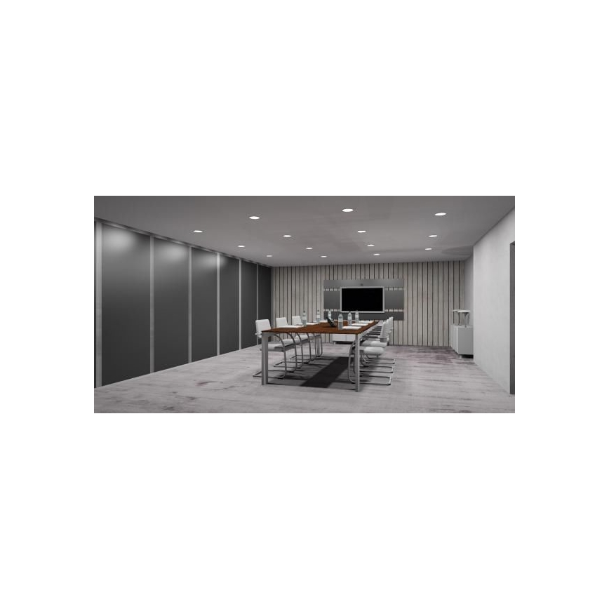 LED Lampa incastrata LED/6W/85V-265V alb