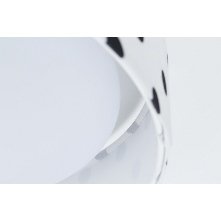 Lumină de plafon LED reglabilă pentru copii SMART GALAXY KIDS LED/24W/230V 3000-6500K cu puncte alb/negru + telecomandă