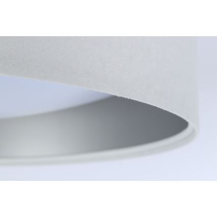 Lumină de plafon LED reglabilă SMART GALAXY LED/24W/230V diametru 45 cm 2700-6500K Wi-Fi Tuya alb/argintiu + telecomandă