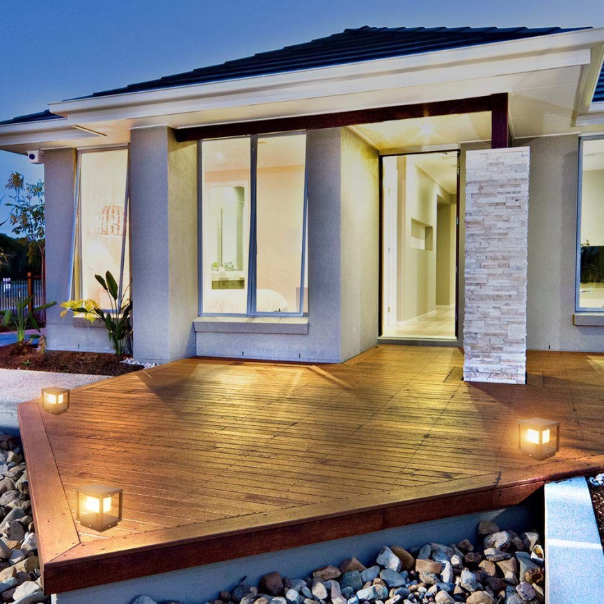 Lumină solară LED cu senzor LED/2W/5,5V 3000K IP65 2600 mAh negru