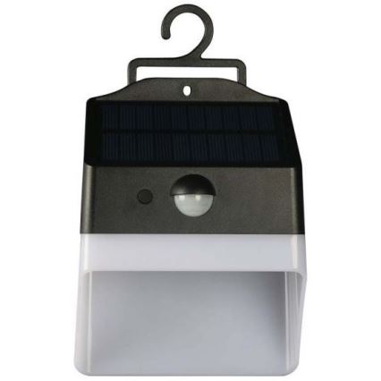 Lumină solară LED de perete cu senzor LED/2W/3,7V 4000K IP65 1200 mAh