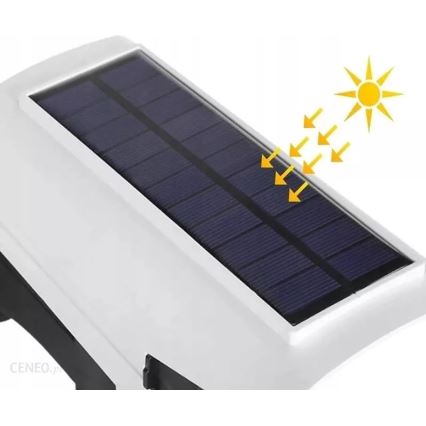 Cameră de supraveghere solară LED decorativă cu senzor KAMERA LED/1W/3,7V 1200 mAh IP44 + telecomandă