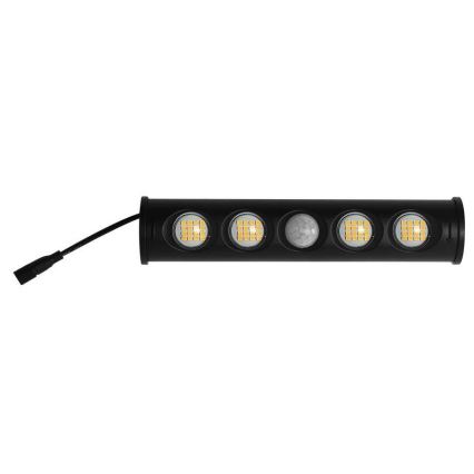 Lumină solară LED de perete cu senzor LED/8W/3,7V IP65 3000K 4000 mAh