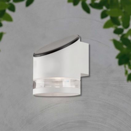 LED Lampă solară de perete pentru exterior LED/1W/3,7V 3000K IP54 1200 mAh albă