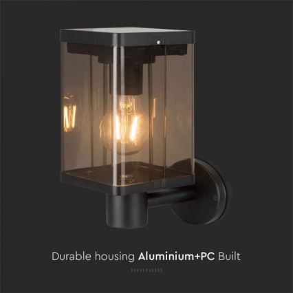 Lampă solară LED de perete pentru exterior cu senzor LED/2,5W/3,7V 3000K IP54 2000 mAh