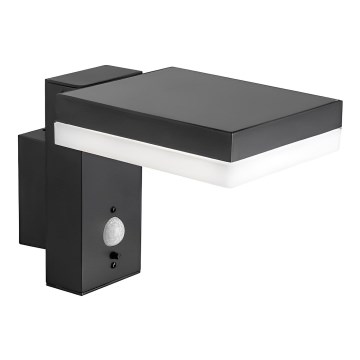 LED Lampă solară de perete pentru exterior cu senzor LED/5,5W/3,7V 3000K IP54 2200 mAh