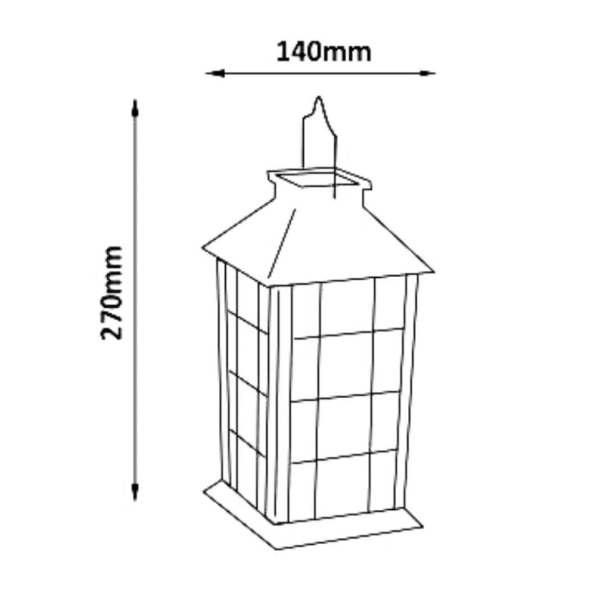 Lumină solară LED LED/1,2V 200 mAh IP44 albă
