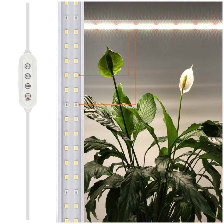 Lumină LED subliniară pentru cultivarea plantelor GROWLY LED/15W/230V