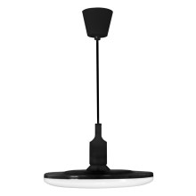 LED Lampa suspendata KIKI 1xE27/10W/230V negru