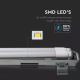 LED Lampă tehnică fluorescentă T8 2xG13/10W/230V 4000K 60cm IP65