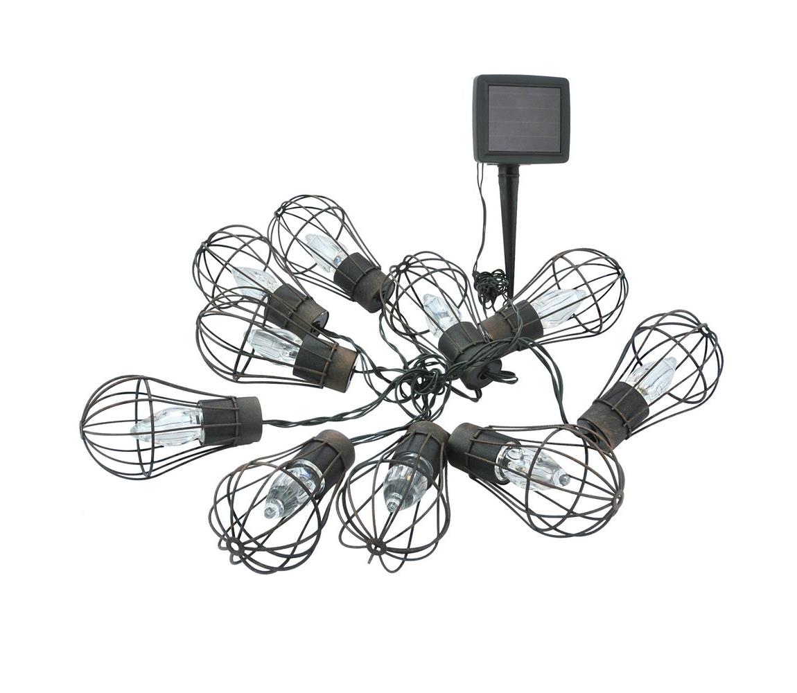 LED Lanț solar exterior 10xLED/1xAAA IP44