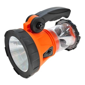 LED lanterna reincarcabila cu felinar 15xLED/3W/230V/12V/6V