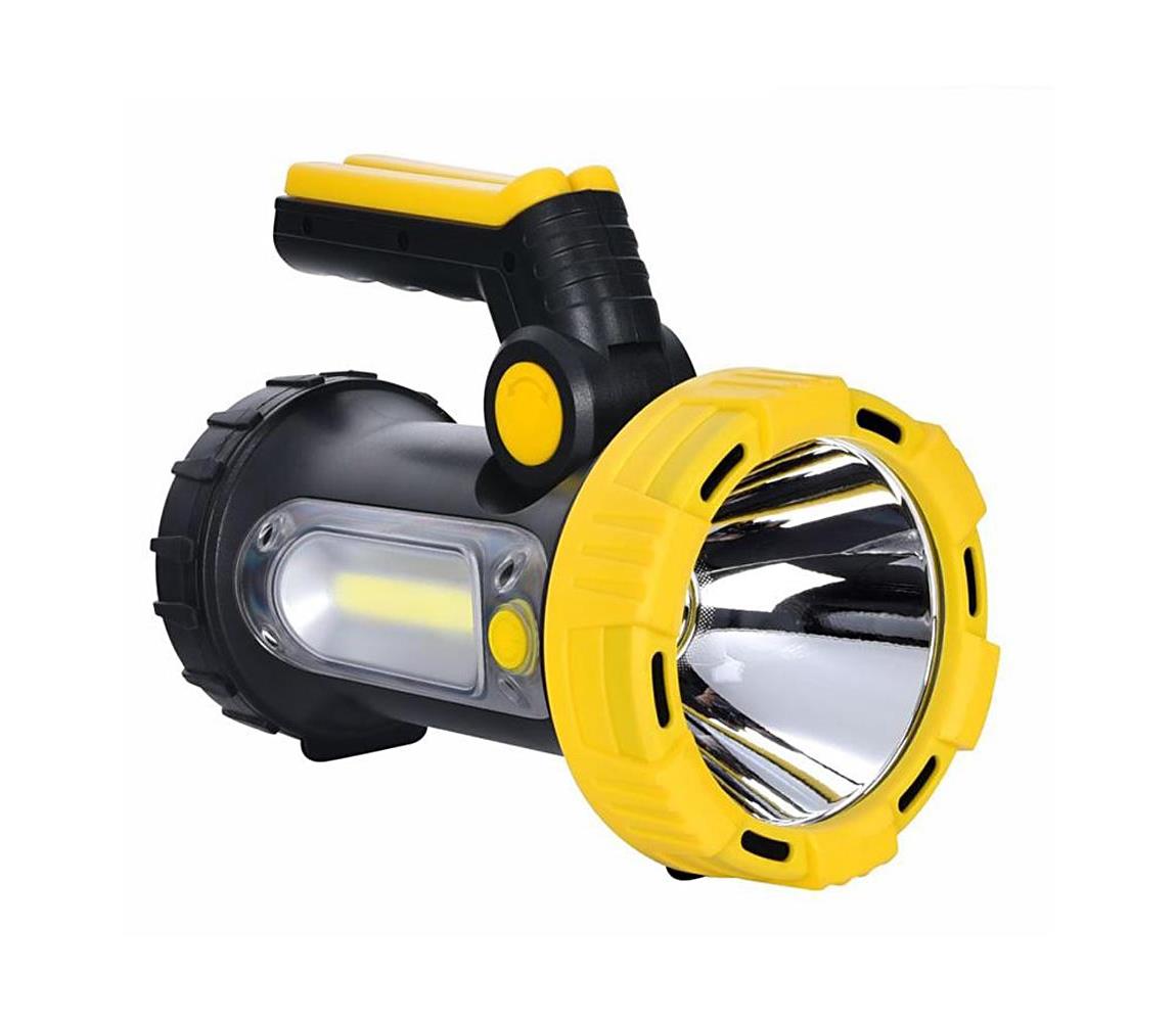 LED Lanternă reîncărcabilă LED/5W/4000mA + LED/3W