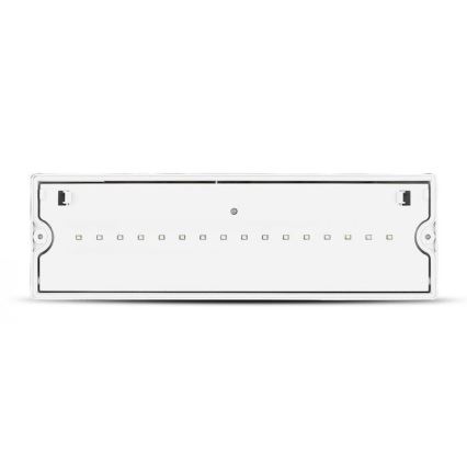 Lumină de urgență LED EMERGENCY EXIT LED/3W/230V IP65 6000K 1200mAh