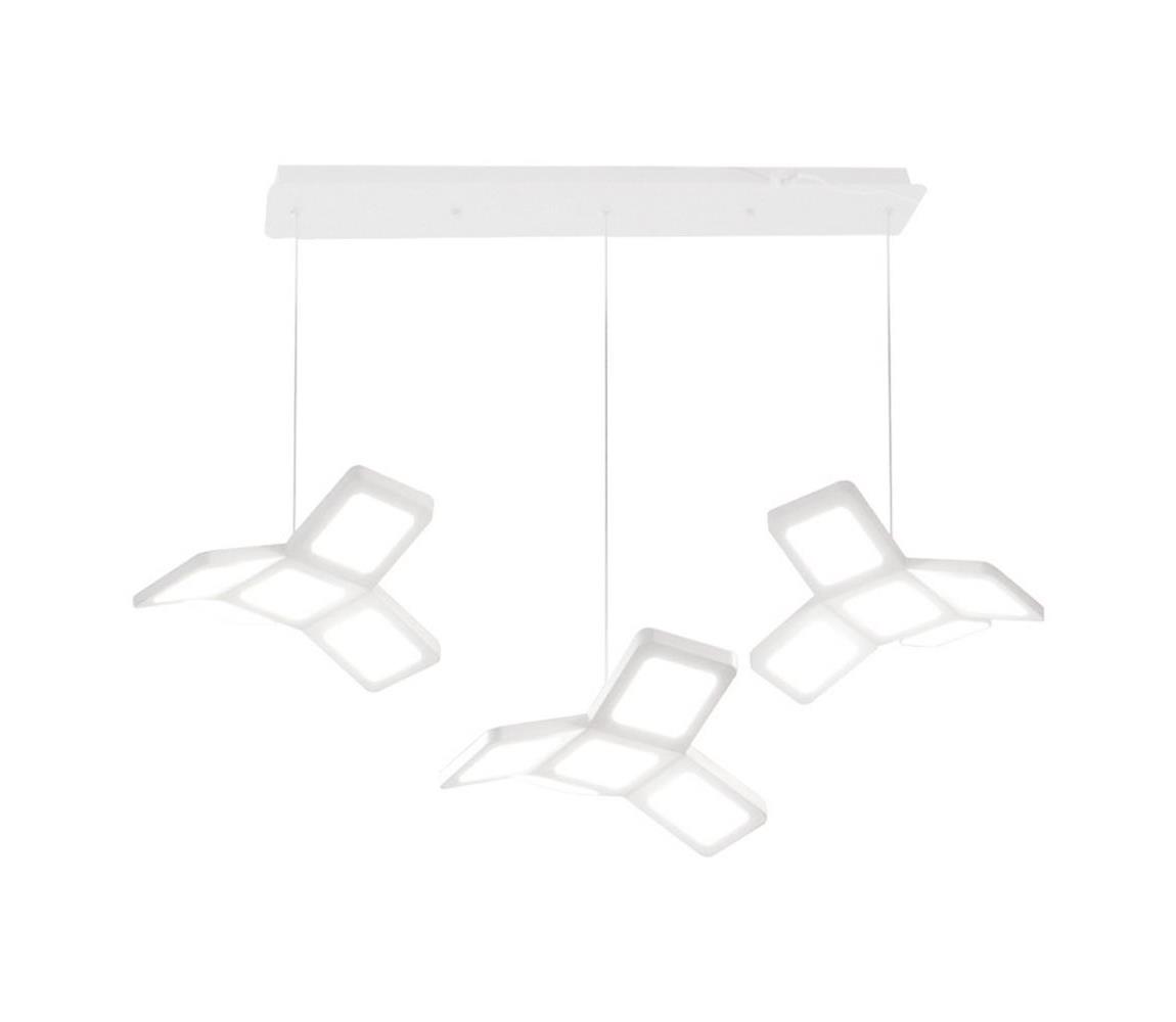 LED Lustră pe cablu PIXELS 3xLED/48W/230V