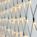 LED perdea de Crăciun pentru exterior 320xLED/230V 3x1,5 m IP44 alb cald