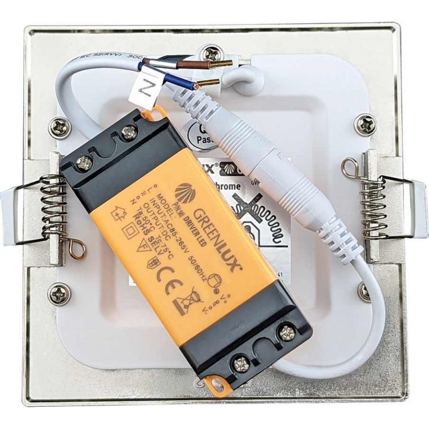 LED Plafonieră pentru baie VEGA LED/6W/230V 2800K 11,8 cm IP44