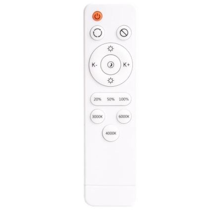 Lumină de plafon LED reglabilă DESERT LED/72W/230V + telecomandă