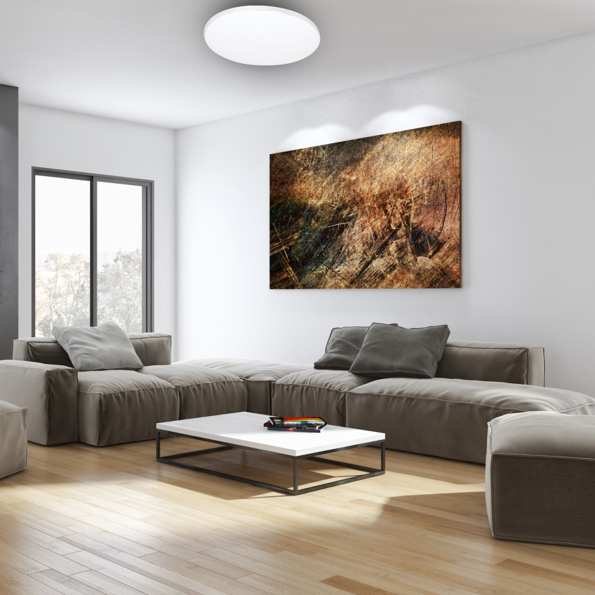 Plafonier LED dimabil SIENA LED/68W/230V cu telecomandă