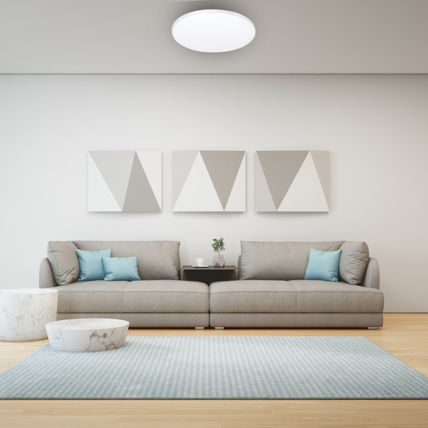 Plafonier LED dimabil SIENA LED/68W/230V cu telecomandă