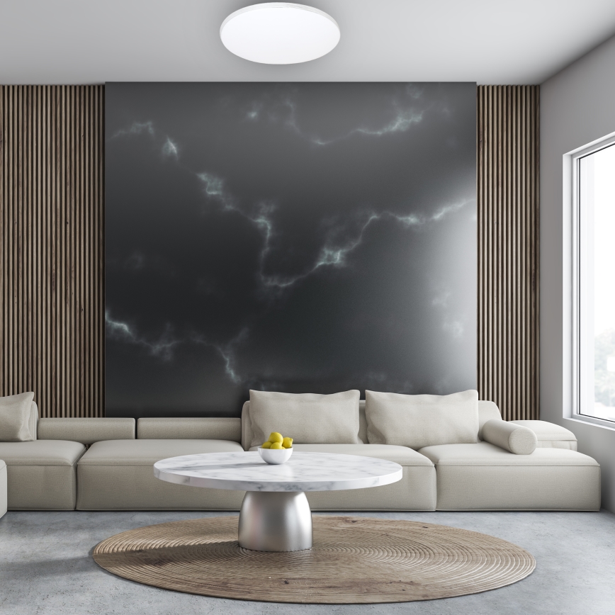 Plafonier LED dimabil SIENA LED/68W/230V cu telecomandă