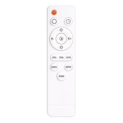 LED Plafonieră dimmabilă PIRIUS LED/80W/230V + Telecomandă
